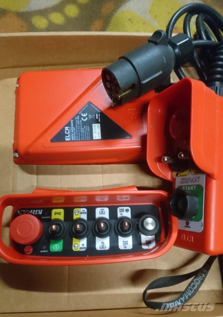 Krpan 4,5 EH Winches