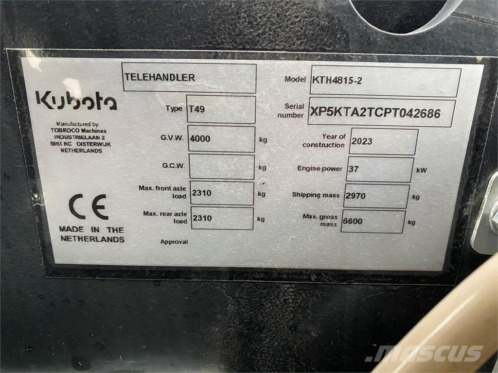 Kubota KTH4815 Telescopic handlers
