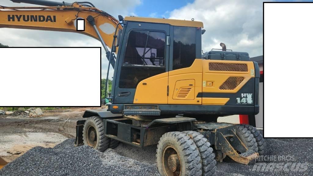 Hyundai HW 145 Wheeled excavators