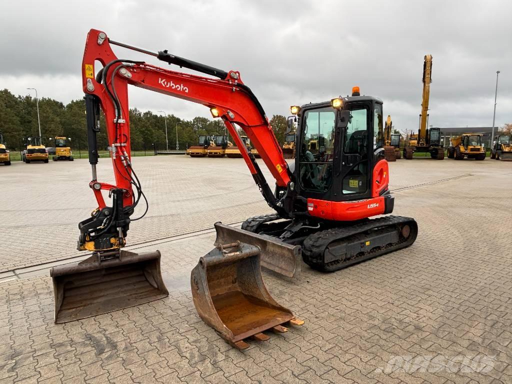  **SOLD** Kubota U55-4 Mini excavators < 7t (Mini diggers)