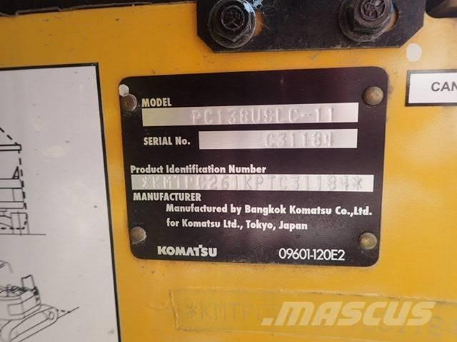 Komatsu PC138USLC-11 Crawler excavators