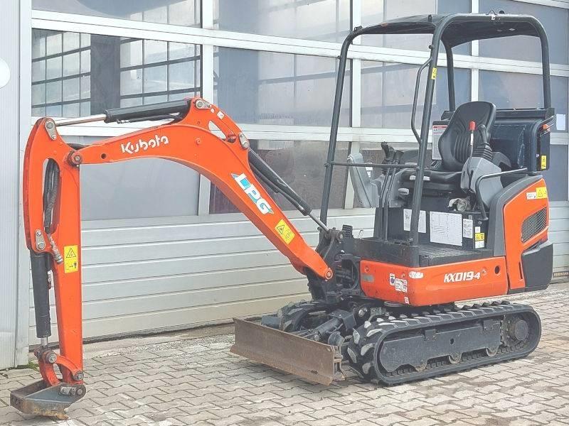 Kubota KX 019-4 LPG Mini excavators < 7t (Mini diggers)