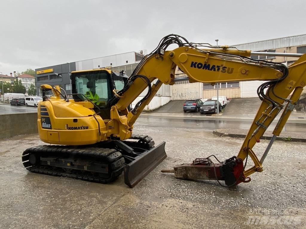 Komatsu PC 88 MR-10 Midi excavators  7t - 12t