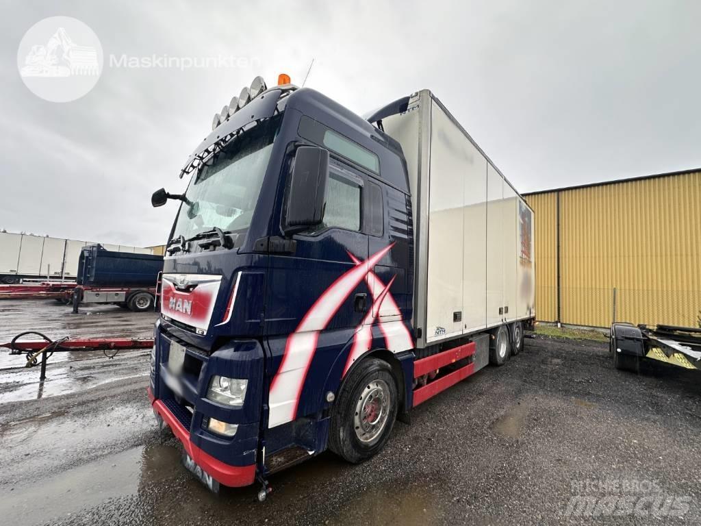 MAN TGX 26.480 Box body trucks