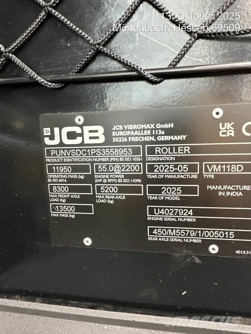 JCB VM118D Road Rollers