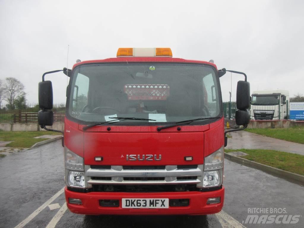 Isuzu N 75.190 Beavertail Flatbed / winch trucks