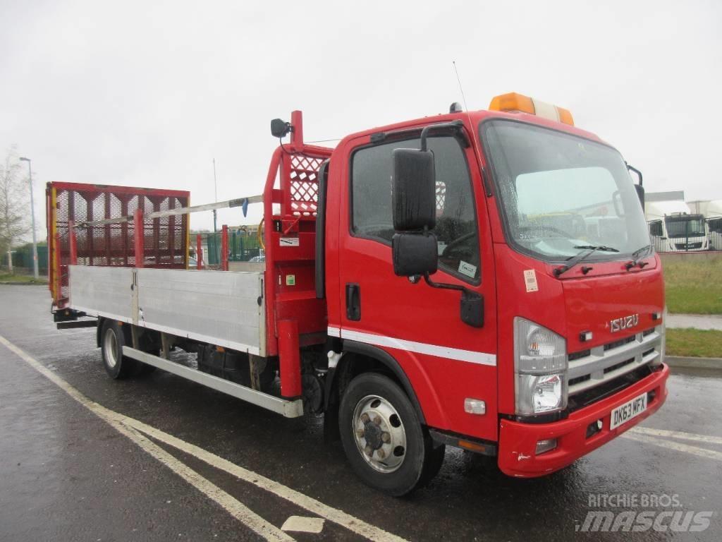 Isuzu N 75.190 Beavertail Flatbed / winch trucks