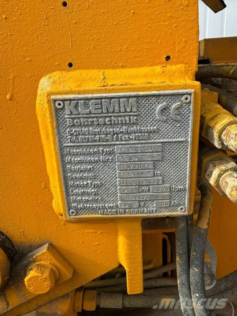 Klemm KR 806-3D Heavy drills