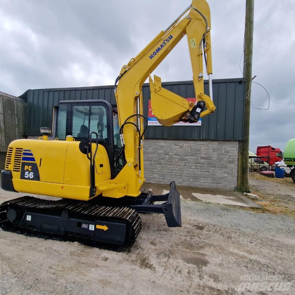 Komatsu PC56-7 Mini excavators < 7t (Mini diggers)