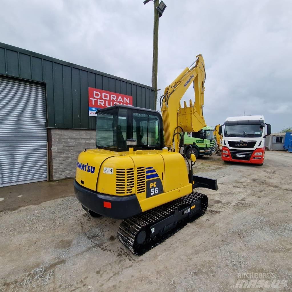 Komatsu PC56-7 Mini excavators < 7t (Mini diggers)