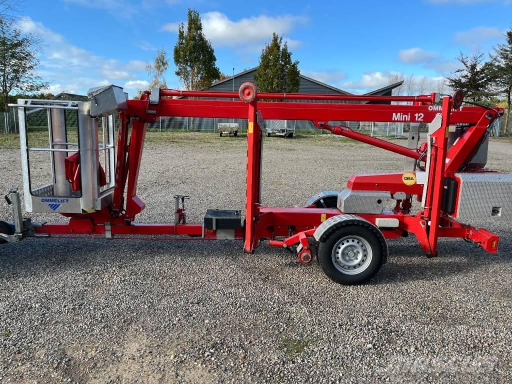 Omme Mini 12 EBJ Trailer mounted aerial platforms