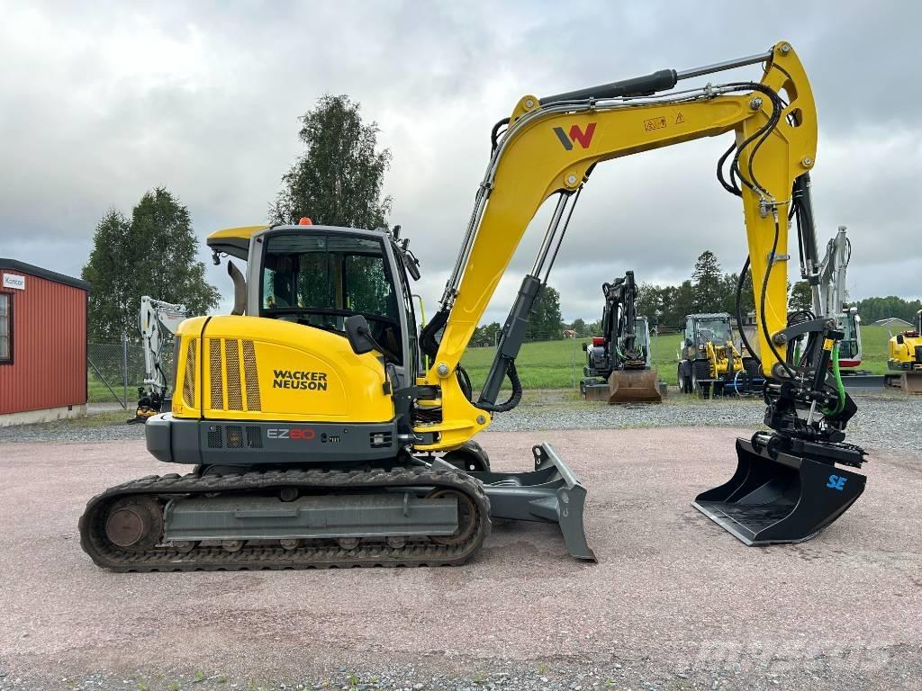 Wacker Neuson EZ80 Midi excavators  7t - 12t