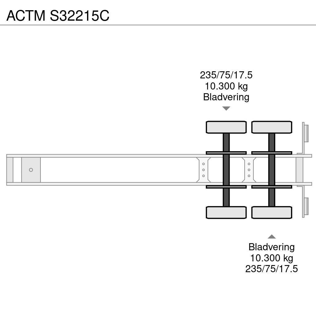 Actm S32215C Low loader-semi-trailers