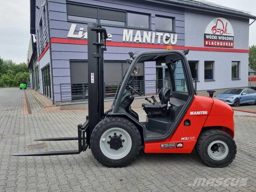 Manitou MSI 25 T Rough terrain trucks