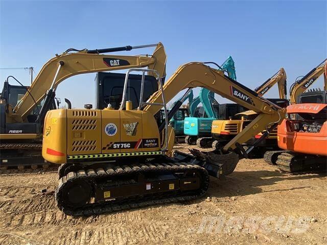 Sany SY75 Crawler excavators