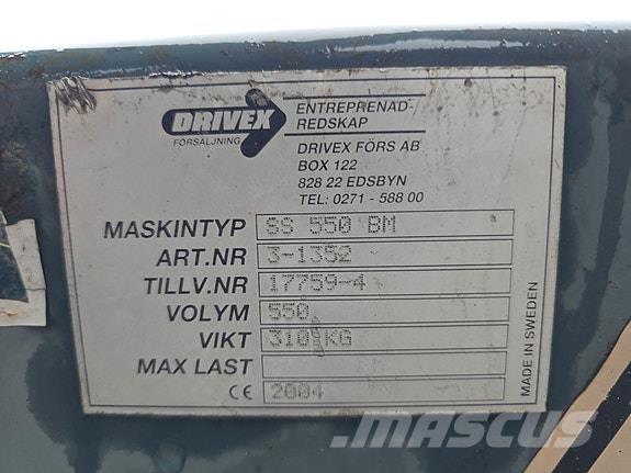 Drivex SS 550 BM Other components