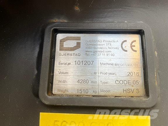 Gjerstad 420 GSV3 Snow blades and plows