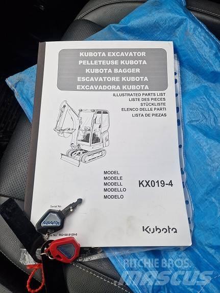 Kubota KX019-4 Mini excavators < 7t (Mini diggers)