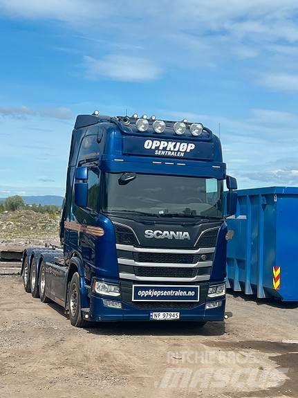 Scania R 650 Cable lift demountable trucks