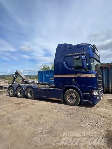 Scania R 650 Cable lift demountable trucks