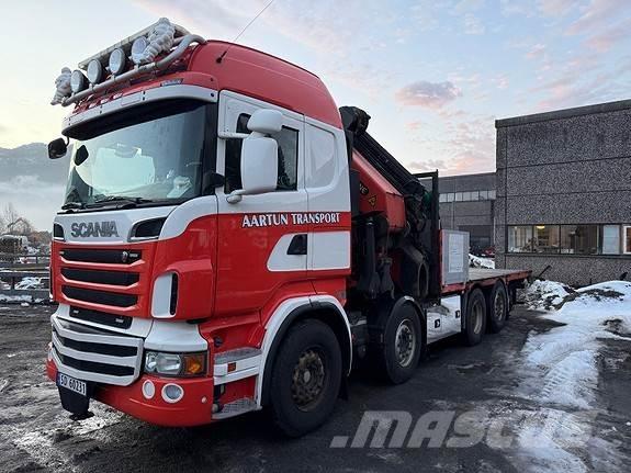 Scania R560 Crane trucks