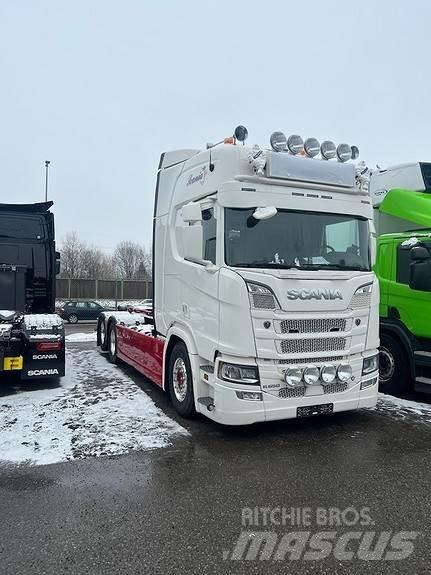 Scania R650B6X2NB Cable lift demountable trucks