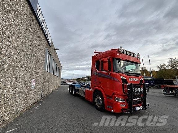 Scania R650B6x4NB Cable lift demountable trucks