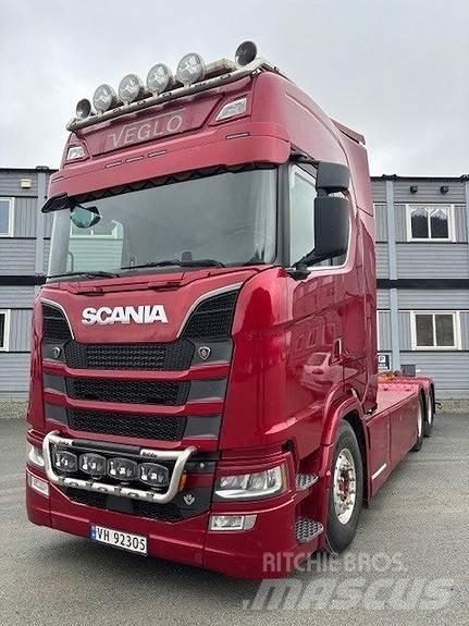 Scania S 580 Cable lift demountable trucks