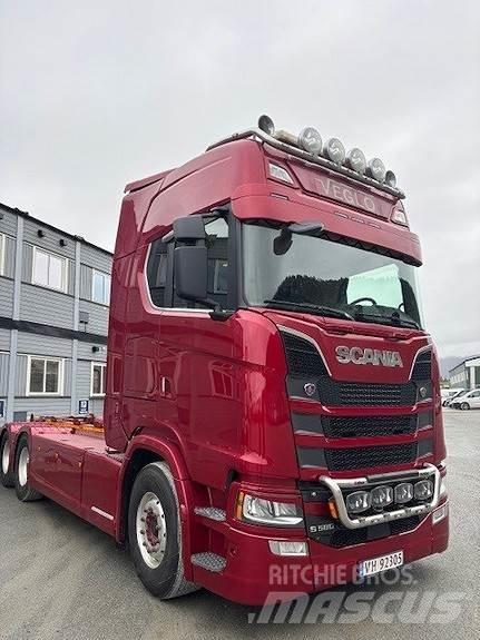 Scania S 580 Cable lift demountable trucks
