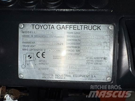Toyota 62-FDF25 Diesel trucks