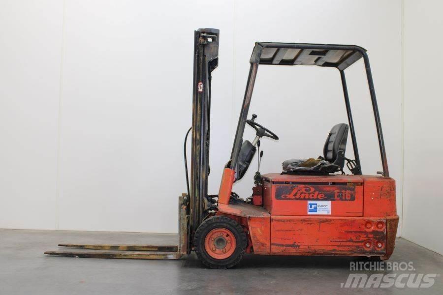 Linde E15-S Electric forklift trucks