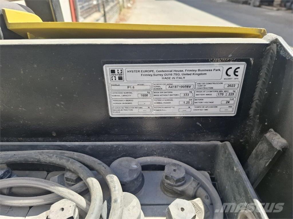 Hyster P1.6 Material Handling - Others