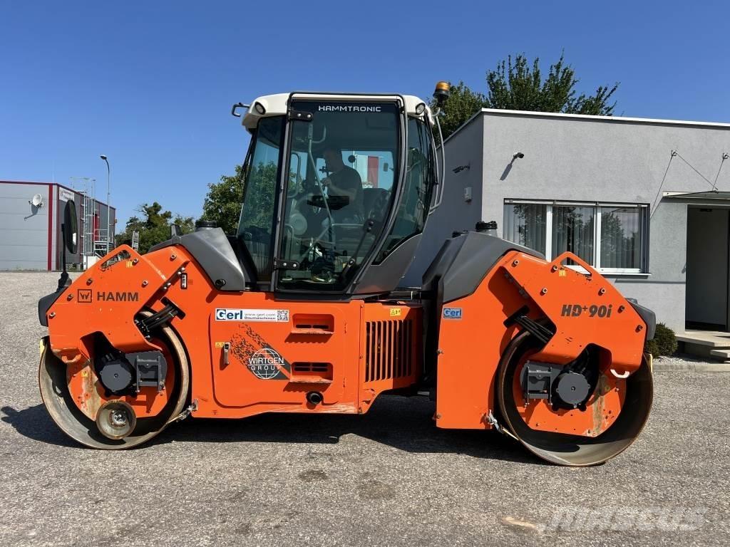 Hamm HD+90i VV Twin drum rollers