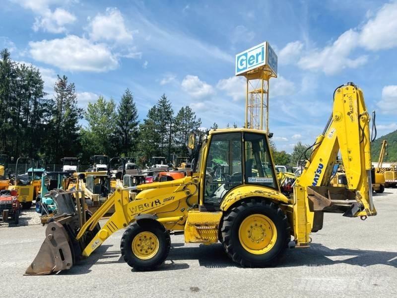 Komatsu WB97R-2 Backhoe loaders