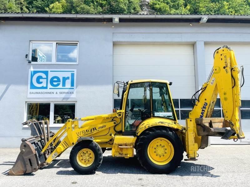 Komatsu WB97R-2 Backhoe loaders