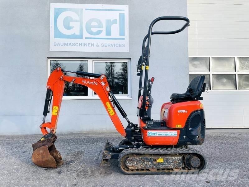 Kubota K008-3 Mini excavators < 7t (Mini diggers)