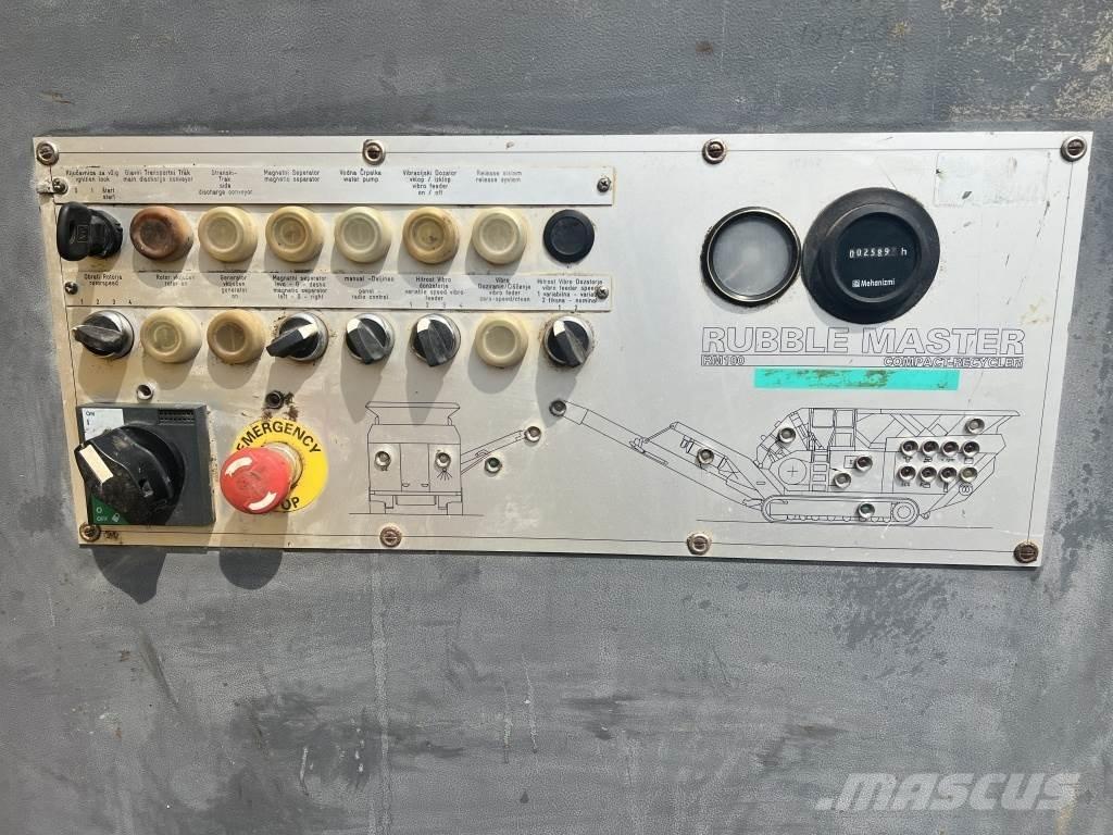 Rubble Master RM 100 Crushers