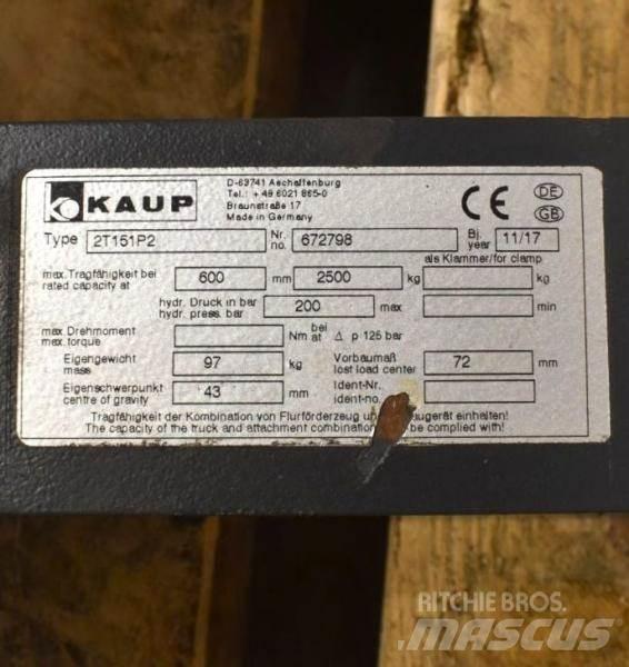 Kaup 2T151P2 Other attachments and components