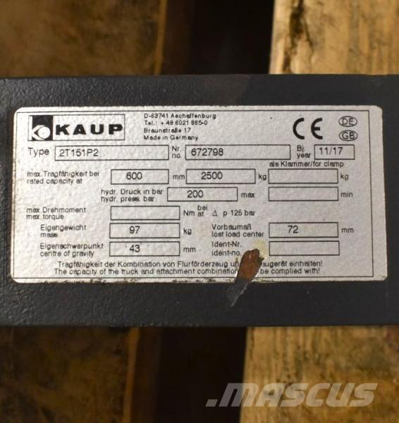 Kaup 2T151P2 Other attachments and components