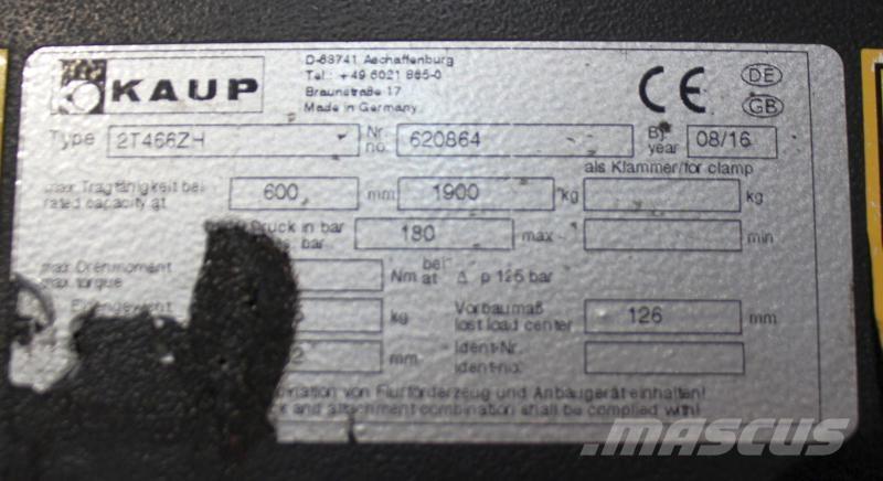 Kaup 2T466ZH Other attachments and components