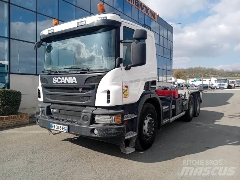 Scania P 410 Cable lift demountable trucks