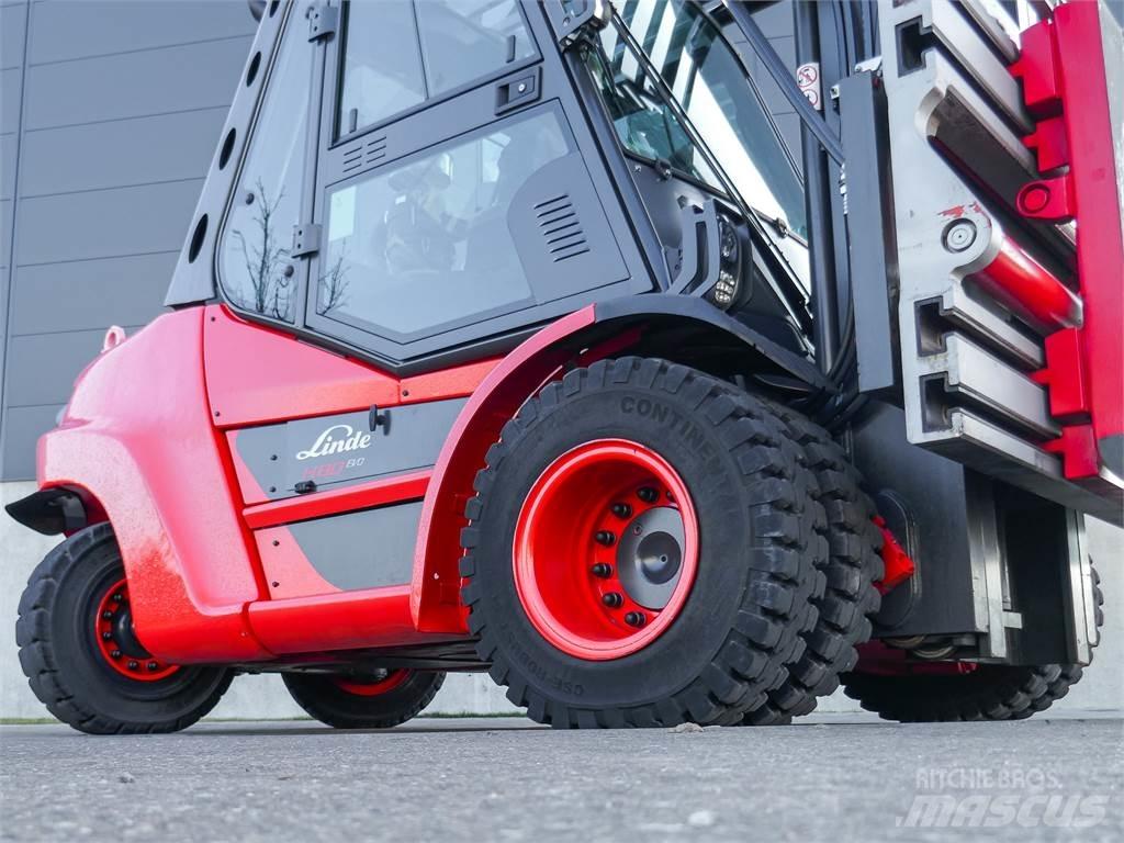 Linde H 80D-03/900 Diesel trucks