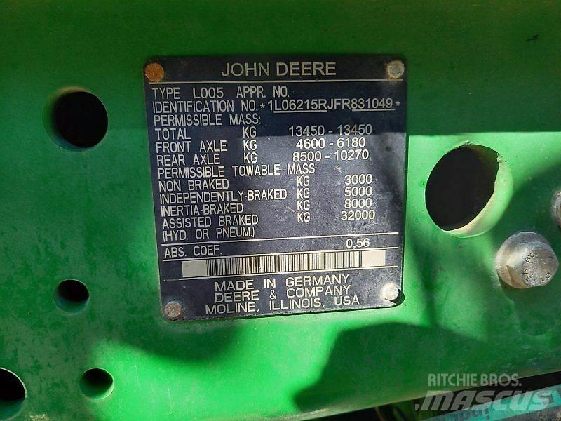 John Deere 6215R Tractors