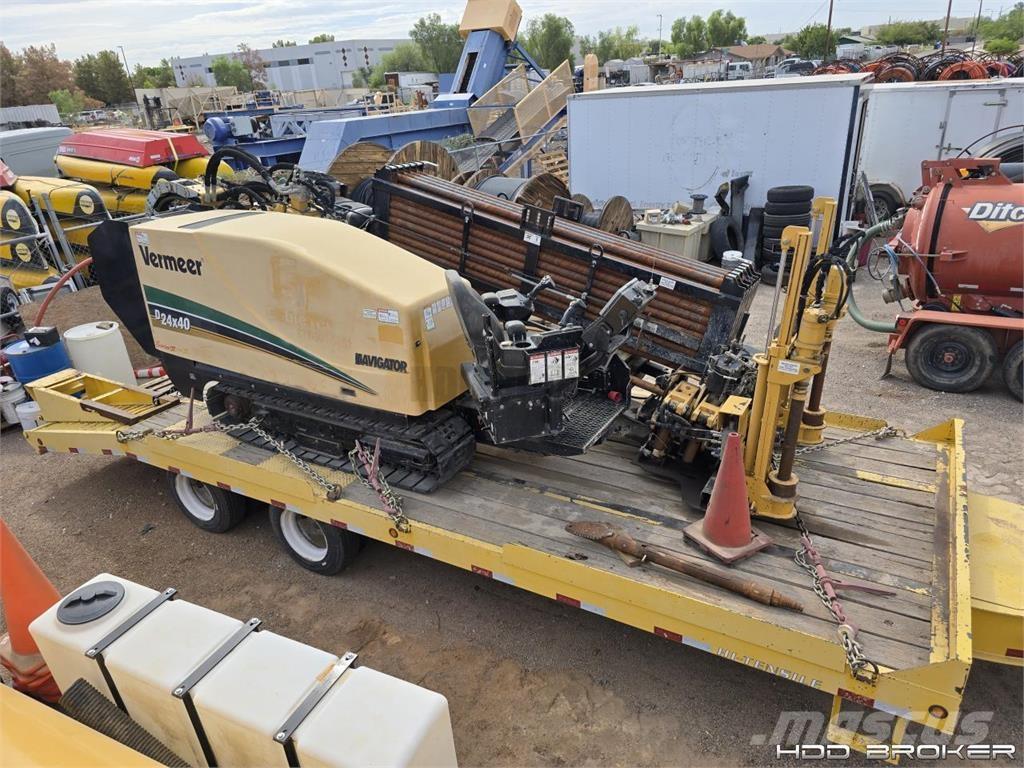 Vermeer D24x40 Series II Horizontal Directional Drilling Equipment