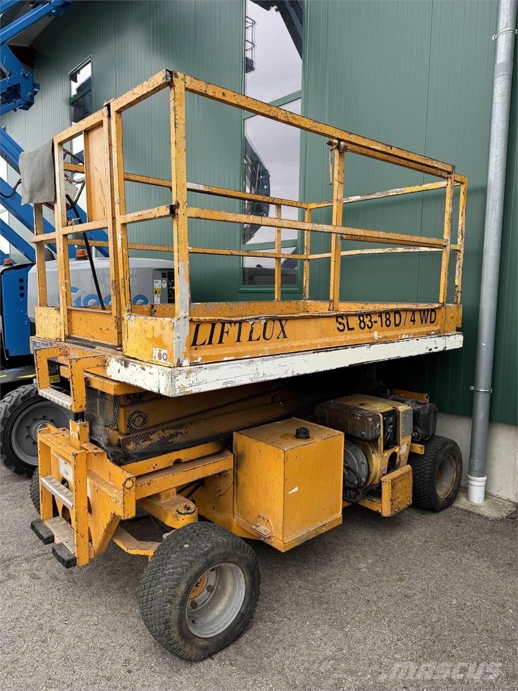 Liftlux SL83-18D/4WD Scissor lifts