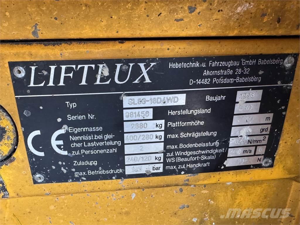 Liftlux SL83-18D/4WD Scissor lifts