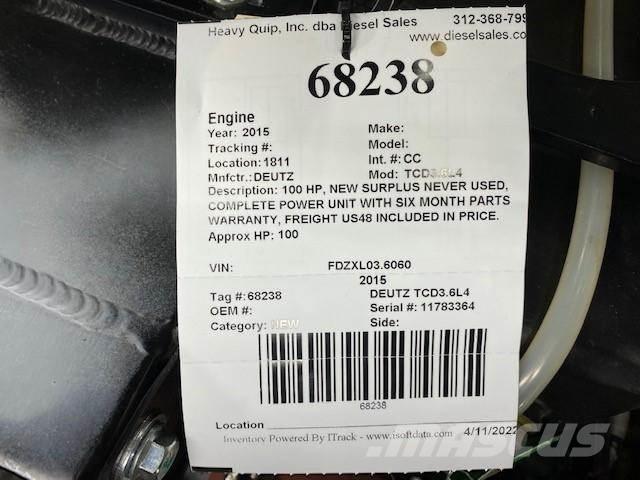 Deutz TCD3.6L4 Engines