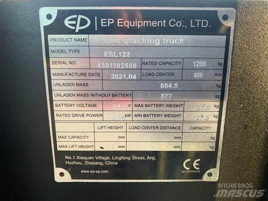 EP ESL122 Pedestrian stacker