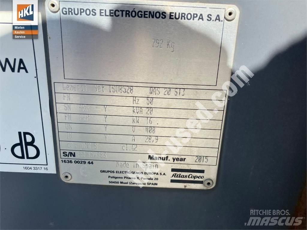 Atlas Copco QAS20 KDS Light towers