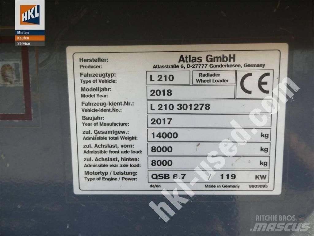 Atlas L 210 Wheel loaders